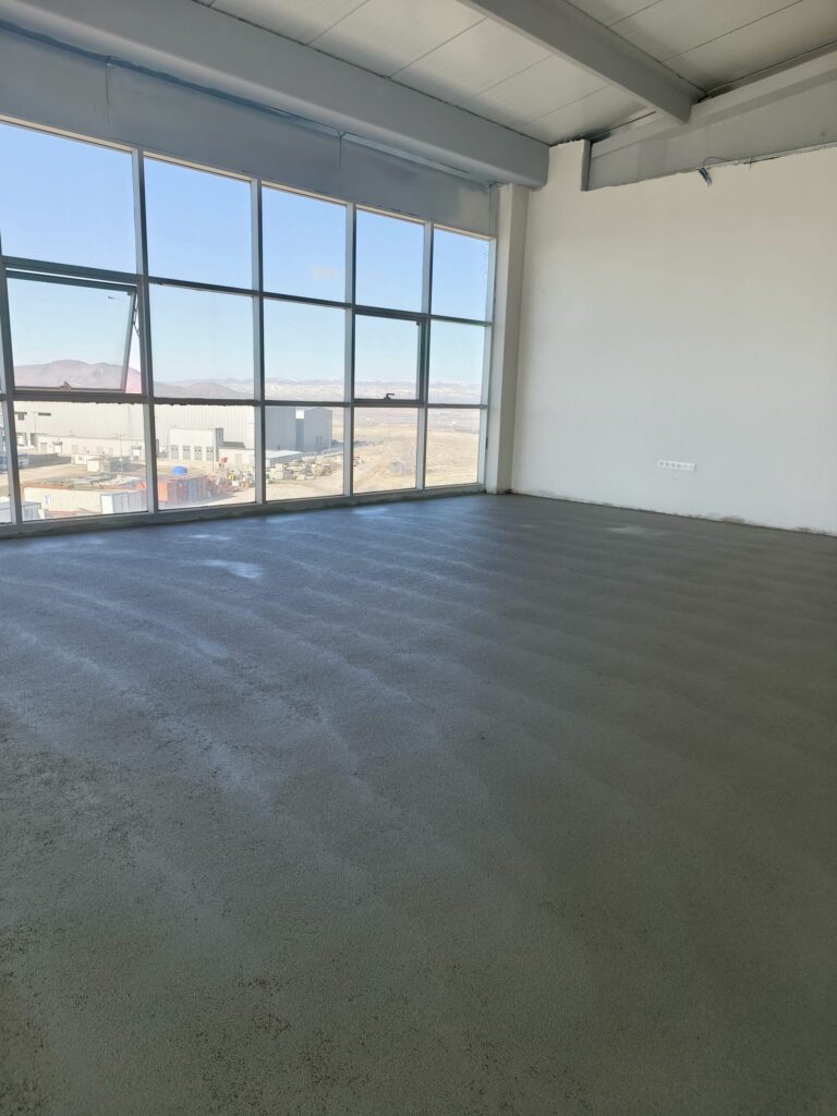 Keçiören şap işleri profesyonel uygulama örneği